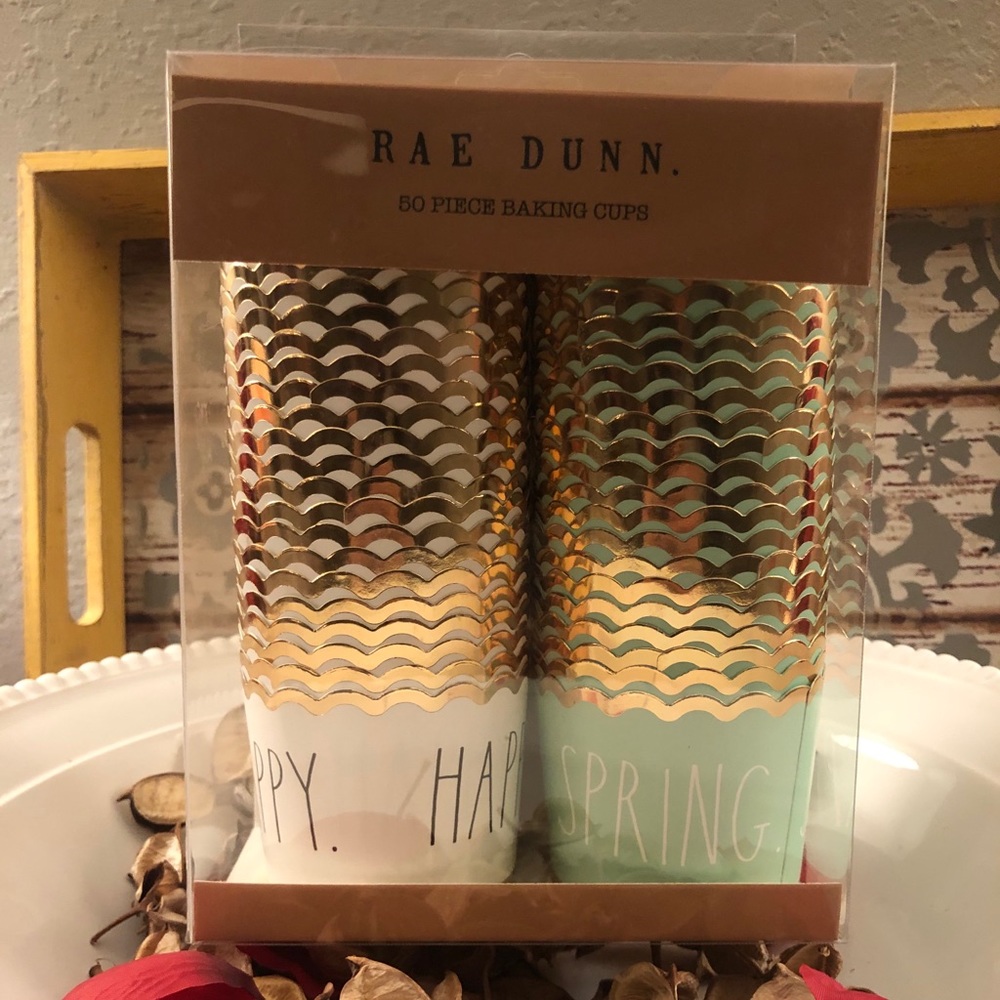 Happy Spring Rae Dunn baking cups